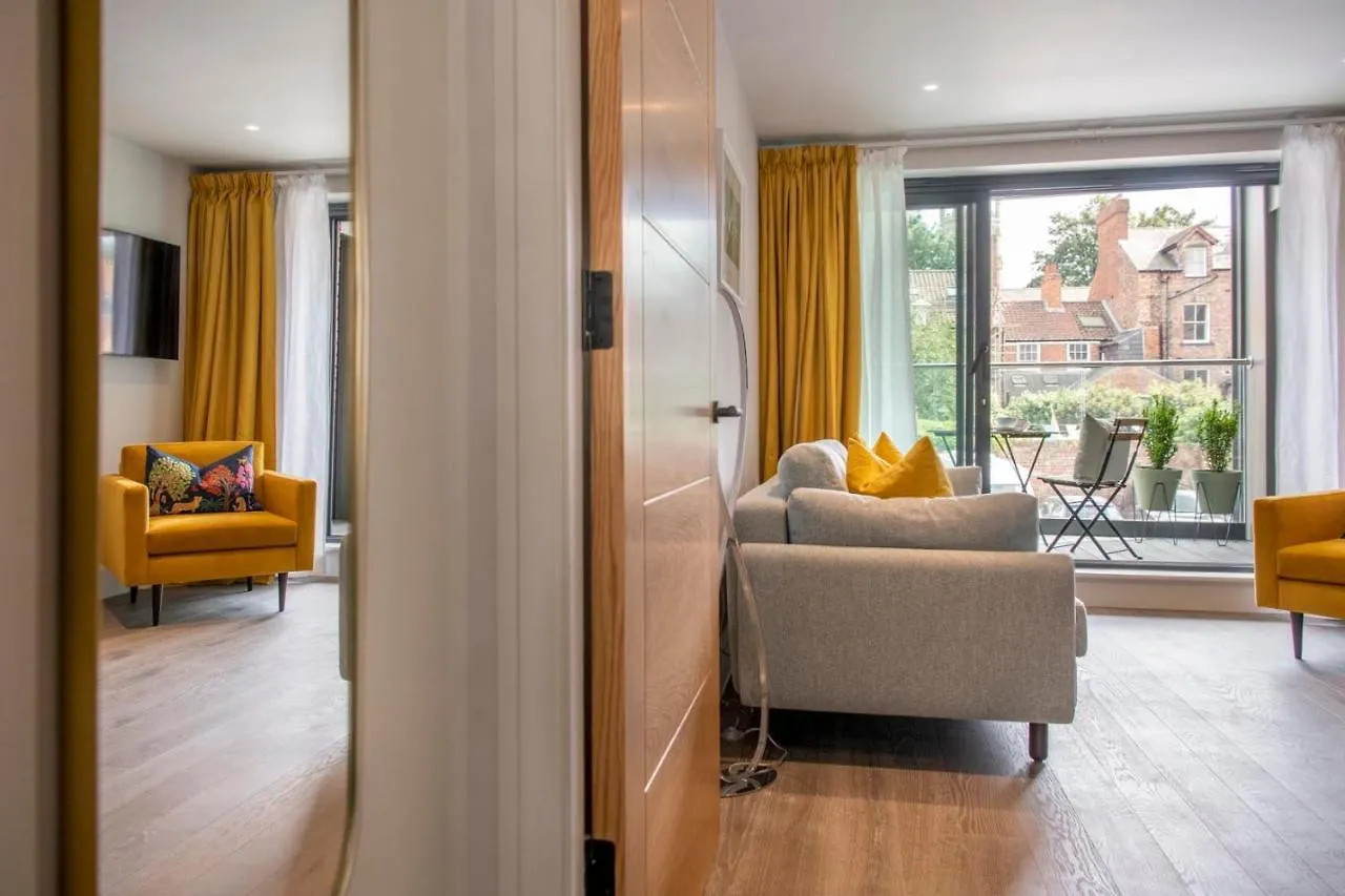 Апартаменты The Quadrant - The Ruskin Suite Йорк